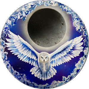Mystical Owl - Blue